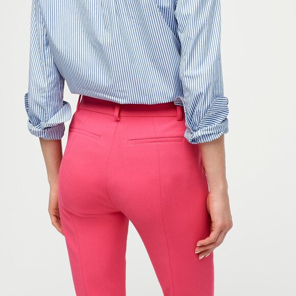 J. Crew - Cameron pant in four-season stretch,  Women's Size 8, Hot Pink - Picture 1 of 11
